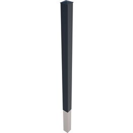 Pfosten, anthrazit, Aluminium/Stahl
