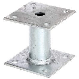 Pfostenträger, Stahl, BxL: 100 x 100 mm Pfostenträger, Stahl, BxL: 100 x 100 mm