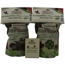 Pilzzuchttüte Bio Pom Pom, 500 g Pilzzuchttüte Bio Pom Pom, 500 g