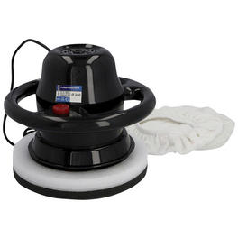 Poliermaschine, schwarz/weiß
