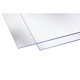 Polystyrolplatte, BxL: 1000 x 2000 mm, Kunststoff, klar