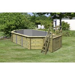 Pool, beige, 19500 l