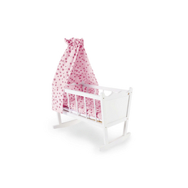 Puppenwiege »Merle«, BxHxL: 37 x 42 x 56 cm, Buche