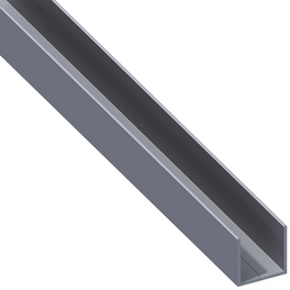 Quadrat-U-Profil »Combitech®«, Aluminium, BxHxL: 11,5 mm x 11,5 mm x 1000 mm