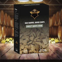 Räucherchips, süßer Weißwein, 900 g Räucherchips, süßer Weißwein, 900 g