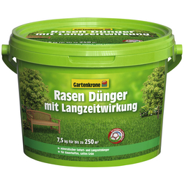 Rasendünger, 7,5 kg, für 250 m², schützt vor Nährstoffmangel