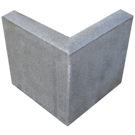 Rasenkantenecke, BxHxL: 5 x 25 x 25 cm, Beton