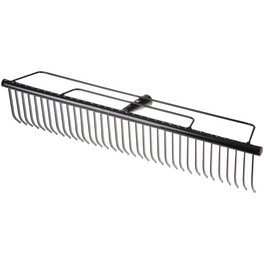 Rasenrechen, Arbeitsbreite: 56 cm, Metall, schwarz Rasenrechen, Arbeitsbreite: 56 cm, Metall, schwarz