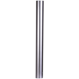 Rauchrohrbogen, ØxL: 10 x 100 cm, Stärke: 0,6 mm, Stahl