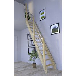 Raumspartreppe »2000/3000«, Fichtenholz, 12 Stufen, max. Geschosshöhe 279,5 cm Raumspartreppe »2000/3000«, Fichtenholz, 12 Stufen, max. Geschosshöhe 279,5 cm