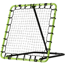 Rebounder, 100 x 100 cm, Stahl, grün/schwarz