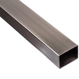 Rechteckrohr, LxBxH: 1000 x 30 x 40 x 1,5 mm, grau