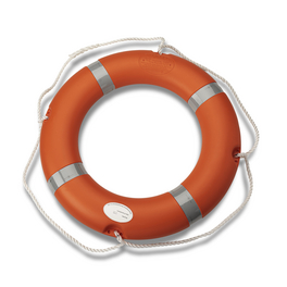 Rettungsring, orange, für: Wassersport