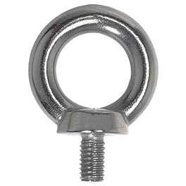 Ringschraube, Edelstahl A4 - AISI 316, silberfarben, Edelstahl