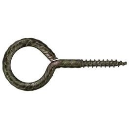 Ringschraube, Stahl, Ø 4 x 40 x 20 mm, 2 St.
