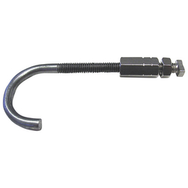 Rohr-Haken-Kombination »alle KGT-Gewächshäuser«, BxLxH: 1 x 3 x 3 cm, Metall