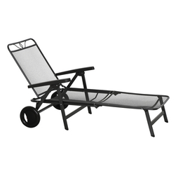 Rollliege »Elda«, LxBxH: 195 x 82 x 57 cm, Stahl