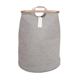 Rucksack, bambus/polyester, grau