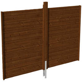 Rückwand, Breite: 291 cm, nussbaum Rückwand, Breite: 291 cm, nussbaum