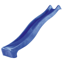Rutsche, Kunststoff, 300 cm, blau