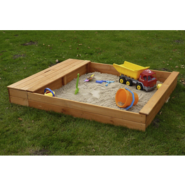 Sandkasten-Sitzbox »Multi«, BxL: 140 cm x 32 cm, Kiefernholz honigbraun