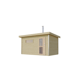 Sauna »Skrollan 3«, (Außenmaß) BxHxL: 396 x 239 x 231 cm, 2-Sitzplätze Sauna »Skrollan 3«, (Außenmaß) BxHxL: 396 x 239 x 231 cm, 2-Sitzplätze