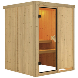 Sauna »Tallinn«, für 3 Personen, ohne Ofen Sauna »Tallinn«, für 3 Personen, ohne Ofen