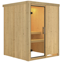 Sauna »Tallinn«, für 3 Personen, ohne Ofen Sauna »Tallinn«, für 3 Personen, ohne Ofen