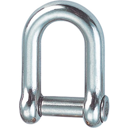 Schäkel, Edelstahl, silberfarben