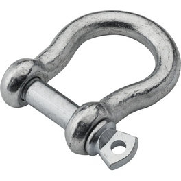 Schäkel, galvanisierter Stahl, grau Schäkel, galvanisierter Stahl, grau