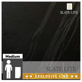 Schieferfurnier »Terra Noir Diagonal«, bunt, Leicht-Schiefer