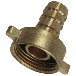Messing Rohr Adapter, 12 Stück 6 mm Widerhaken x 1/2 Zoll Außengewinde