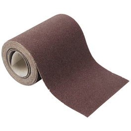 Schleifpapierrolle, Körnung: k180, Korund, rostfarben Schleifpapierrolle, Körnung: k180, Korund, rostfarben