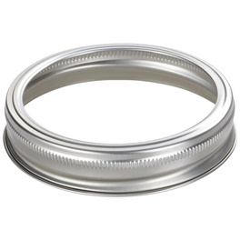 Schraubring, silberfarben, Aluminium