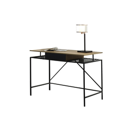 Schreibtisch »Schreibtisch«, BxT: 132 x 55 cm, mitteldichte_faserplatte_mdf|metall|kunststoff