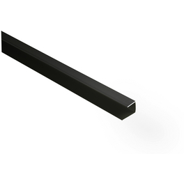 Seitenabschluss, Aluminium, U-förmig,geeignet für WPC-Dielen in 26 mm Stärke