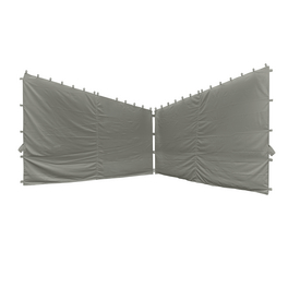 Seitenteile »Berlino«, Breite: 300 cm, Polyester, grau Seitenteile »Berlino«, Breite: 300 cm, Polyester, grau