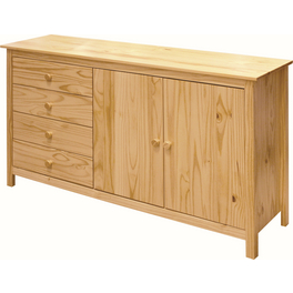 Sideboard, BxHxL: 150 x 80 x 40 cm, Kiefernholz Sideboard, BxHxL: 150 x 80 x 40 cm, Kiefernholz
