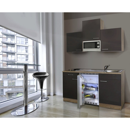 Singleküche »KB150ESWMI«, mit E-Geräten, Gesamtbreite: 150 cm