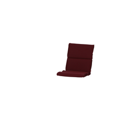 Sitzauflage »Stella«, rot, unifarben, BxL: 46 x 96 cm