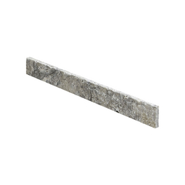 Sockelleiste »Mudra Grey«, LxBxH: 40,6 x 1,2 x 6 cm, Travertin, grau/beige