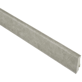 Sockelleiste, Stein grau, PVC, LxHxT: 240 x 5,9 x 1,7 cm Sockelleiste, Stein grau, PVC, LxHxT: 240 x 5,9 x 1,7 cm