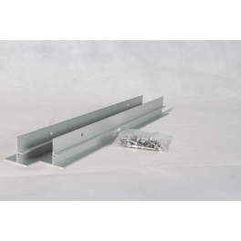 Solarmodul-Halterung, silberfarben, Aluminium