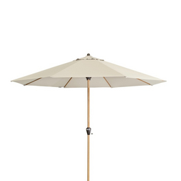 Sonnenschirm »Alu Wood«, ØxH: 350 x 264cm, Sonnenschutzfaktor: 80+