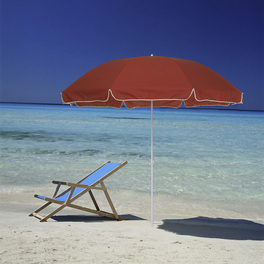 Sonnenschirm »Malta«, ØxH: 180x195 cm, Sonnenschutzfaktor: 50+