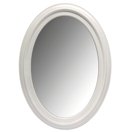 Spiegel »Lugano«, weiß, Kunststoff, Breite: 53 cm