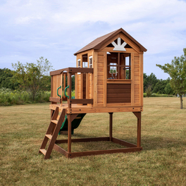 Spielhaus mit Rutsche »Echo Heights«, , BxHxLxT: 190 x 230 x 310 x 310 cm