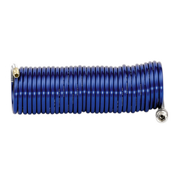 Spiralschlauch, blau, Polyamid (PA), Länge: 5 m