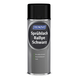 Sprühlack Rallye Matt, 400 ml, Schwarz