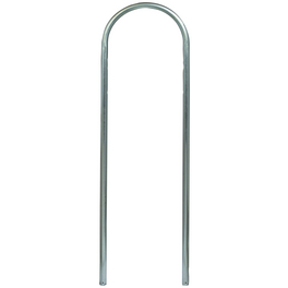 Ständer, metallfarben, verzinkter Stahl, Länge: 131 mm